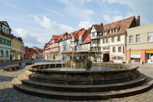 Hotel Pension St Nikolai Quedlinburg Eksteriør bilde